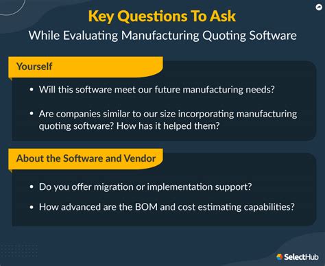 manufacturing quoting software best practices